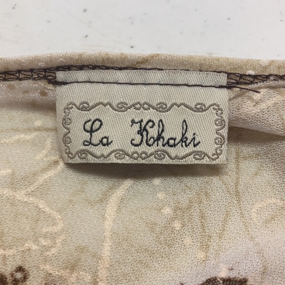 La Khaki One Piece Blouse - Picture 5 of 9